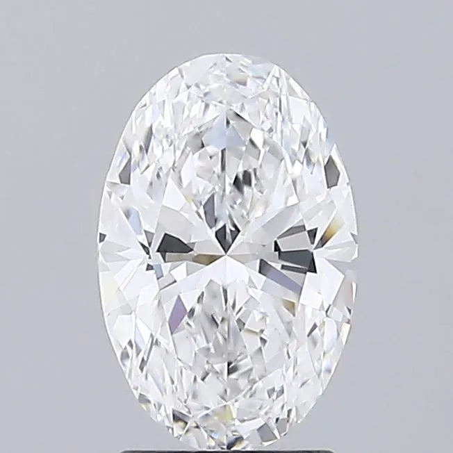 1.84ct Oval Lab Grown Diamond (Colour D, Clarity VVS2, IGI Certified)