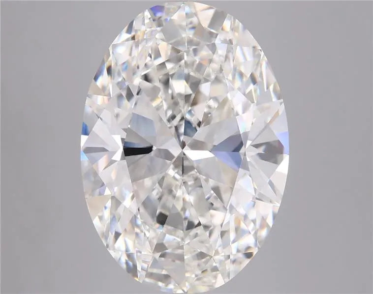 10.01ct Oval Lab Grown Diamond (Colour G, Clarity VVS2, IGI Certified)