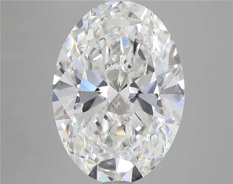 10.10ct Oval Lab Grown Diamond (Colour E, Clarity VVS2, IGI Certified)