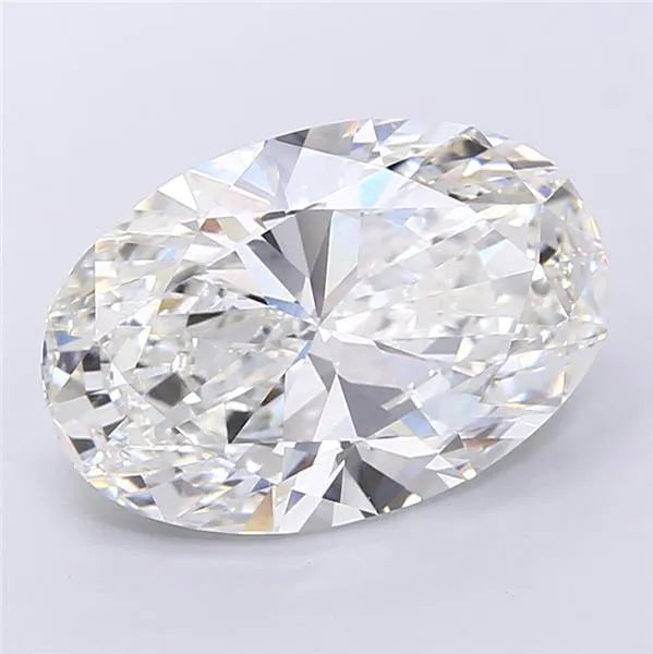10.51ct Oval Lab Grown Diamond (Colour H, Clarity VVS2, IGI Certified)