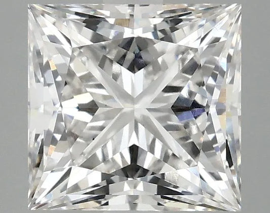 3.06ct Princess Lab Grown Diamond (Colour G, Clarity VS1, IGI Certified)