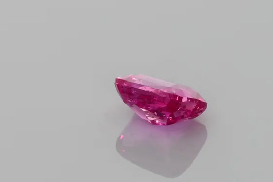 1.50ct Cushion Natural Sapphire (Colour Pink, Clarity Slightly Included, Cut Faceted)