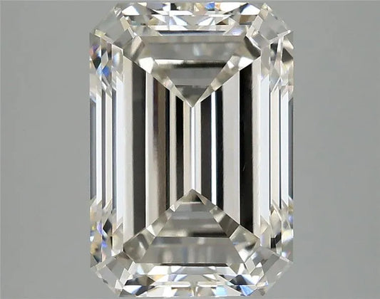 4.00ct Emerald Lab Grown Diamond (Colour H, Clarity VVS2, IGI Certified)