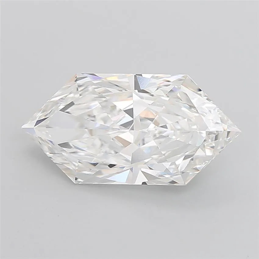 11.09ct Hexagonal Lab Grown Diamond (Colour E, Clarity VVS2, IGI Certified)