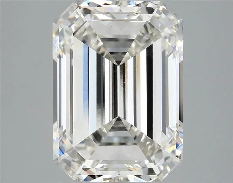 5.07ct Emerald Lab Grown Diamond (Colour G, Clarity VVS2, IGI Certified)