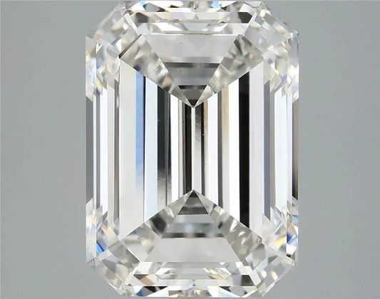 5.07ct Emerald Lab Grown Diamond (Colour G, Clarity VVS2, IGI Certified)