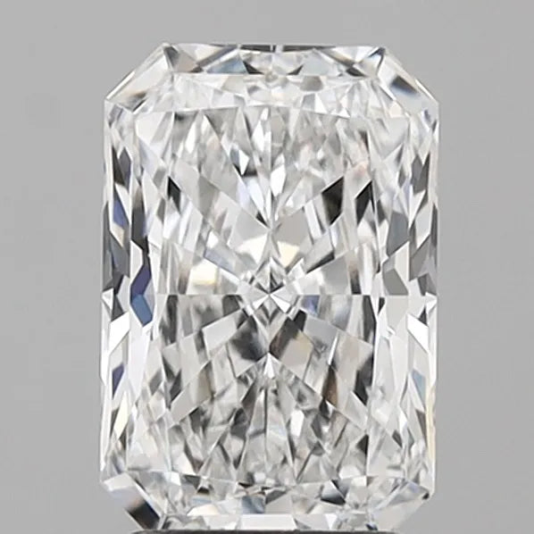 2.07ct Radiant Lab Grown Diamond (Colour E, Clarity VVS2, IGI Certified)