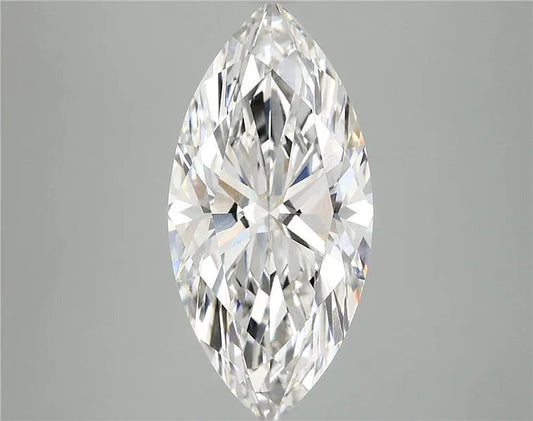 4.01ct Marquise Lab Grown Diamond (Colour G, Clarity VVS2, IGI Certified)