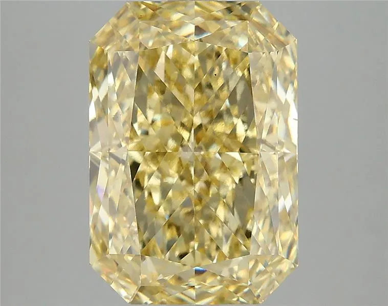 5.98ct Radiant Lab Grown Diamond (Colour Fancy Vivid Yellow, Clarity VS1, IGI Certified)