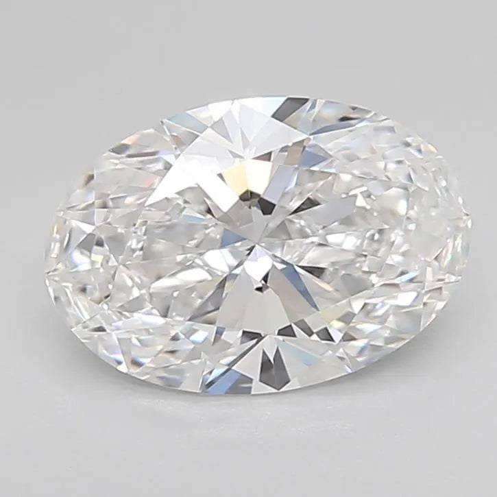2.09ct Oval Lab Grown Diamond (Colour D, Clarity VVS1, Cut EX, IGI Certified)