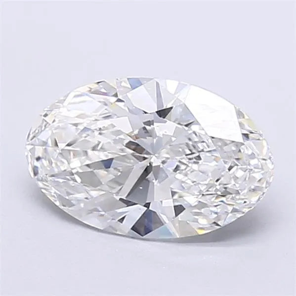 2.53ct Oval Lab Grown Diamond (Colour D, Clarity VS1, IGI Certified)