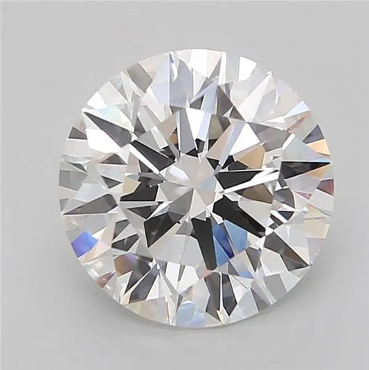 4.00ct Round Lab Grown Diamond (Colour E, Clarity VVS2, Cut ID, IGI Certified)