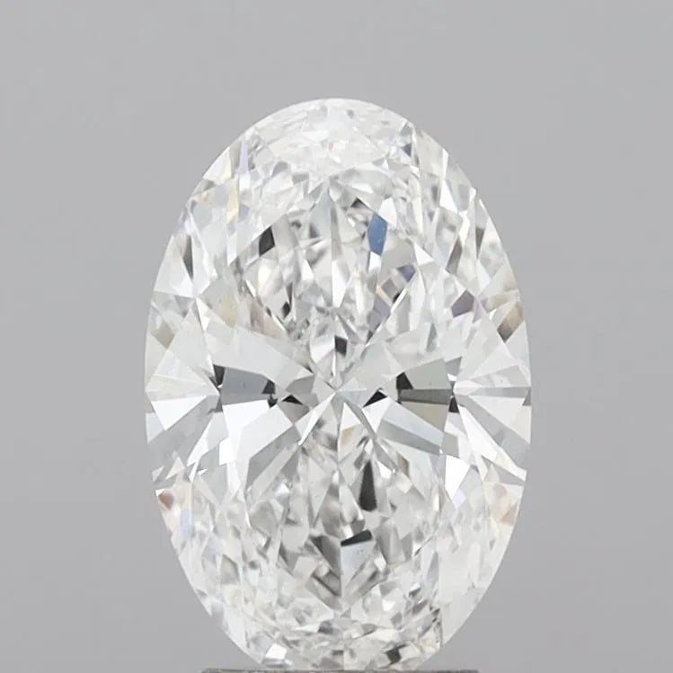 3.35ct Oval Lab Grown Diamond (Colour E, Clarity VS1, IGI Certified)