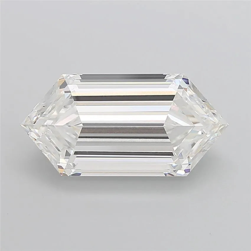 13.20ct Hexagonal Lab Grown Diamond (Colour F, Clarity VVS2, IGI Certified)