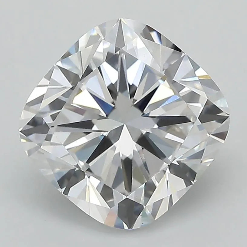 3.15ct Cushion brilliant Lab Grown Diamond (Colour D, Clarity VS2, GIA Certified)