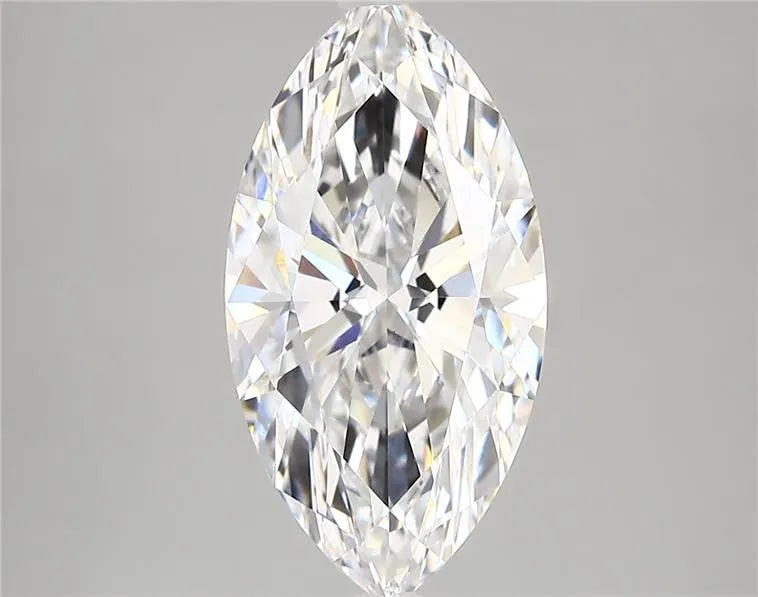 3.75ct Marquise Lab Grown Diamond (Colour D, Clarity VVS2, IGI Certified)