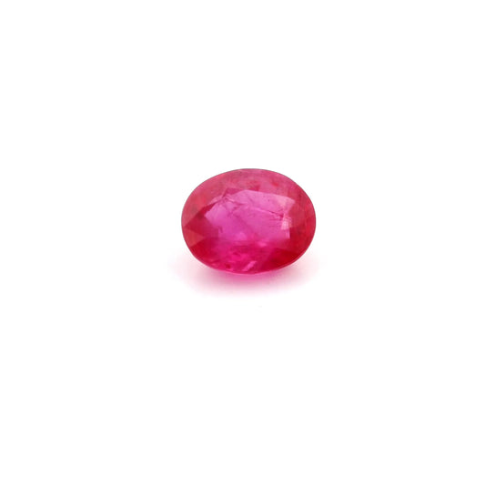 1.22ct Oval Natural Ruby (Colour Red, Clarity Slightly Included, Cut Faceted)