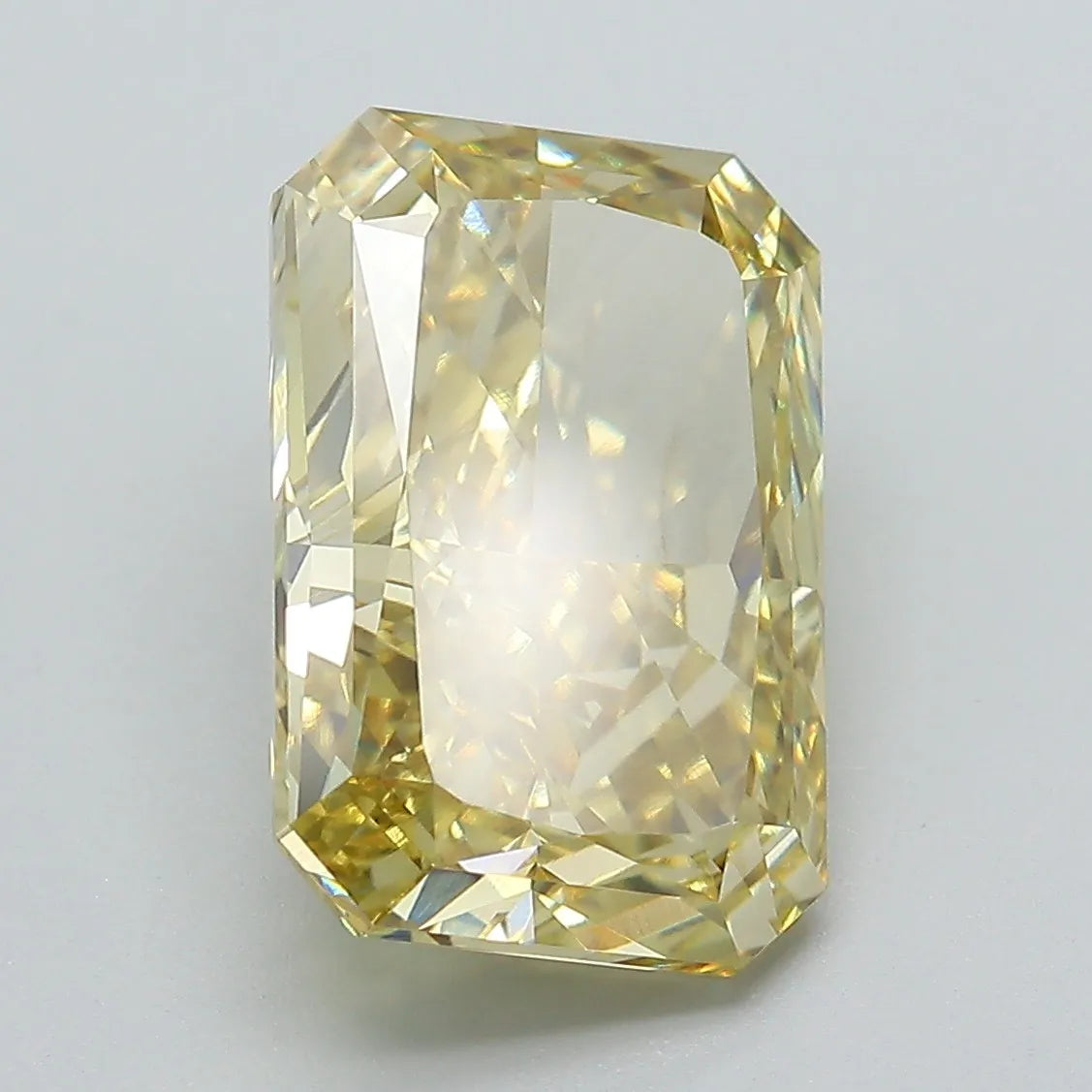 5.60ct Radiant Lab Grown Diamond (Colour Fancy Intense Yellow, Clarity VS1, IGI Certified)