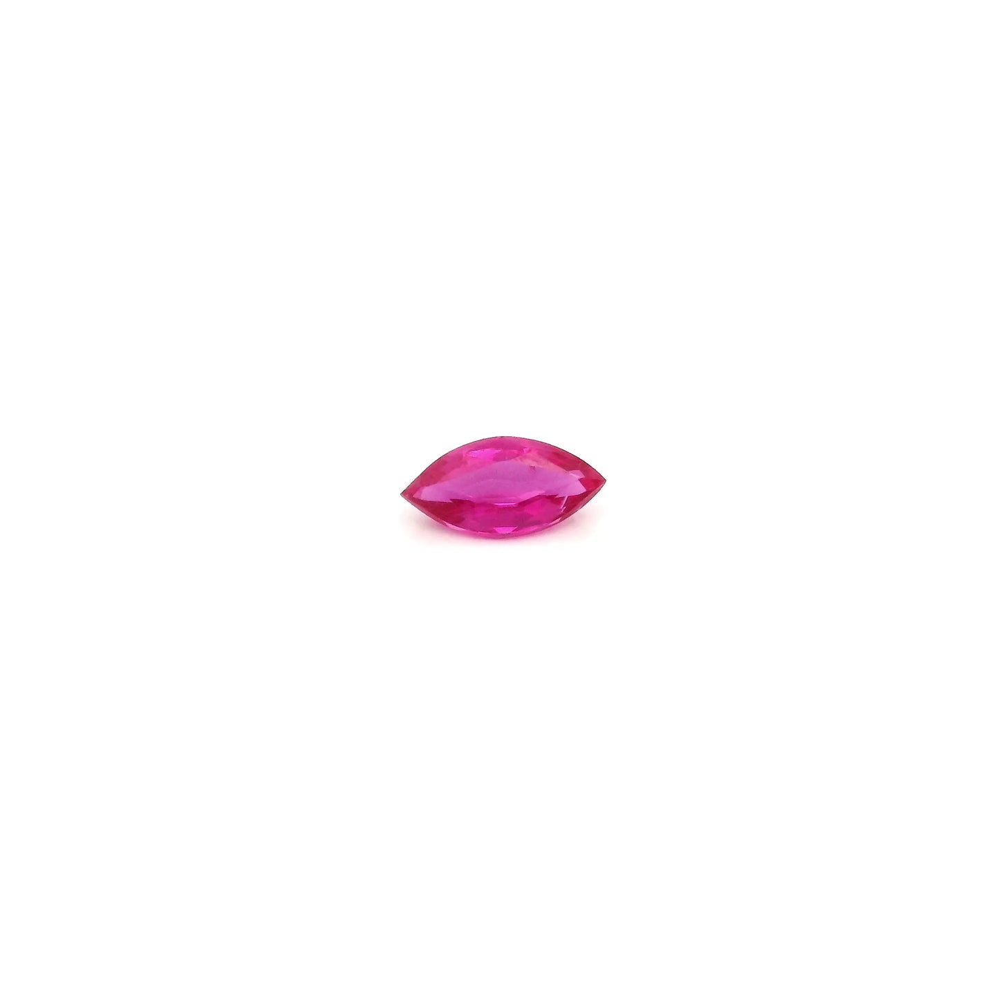 0.18ct Marquise Natural Ruby (Colour Red, Clarity Slightly Included, Cut Faceted)