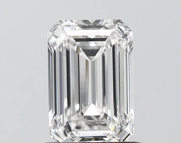 1.11ct Emerald Lab Grown Diamond (Colour E, Clarity VVS2, IGI Certified)