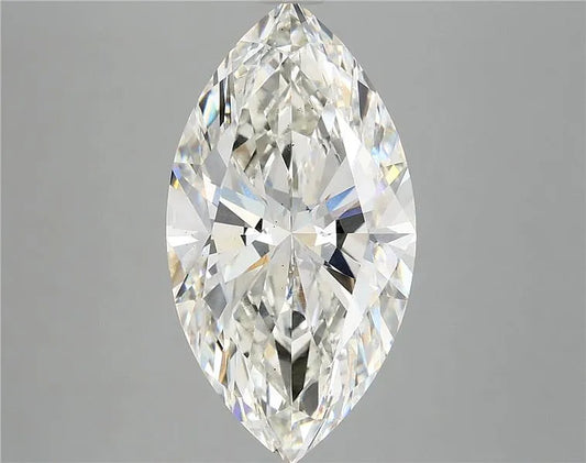 5.05ct Marquise Lab Grown Diamond (Colour H, Clarity SI1, IGI Certified)