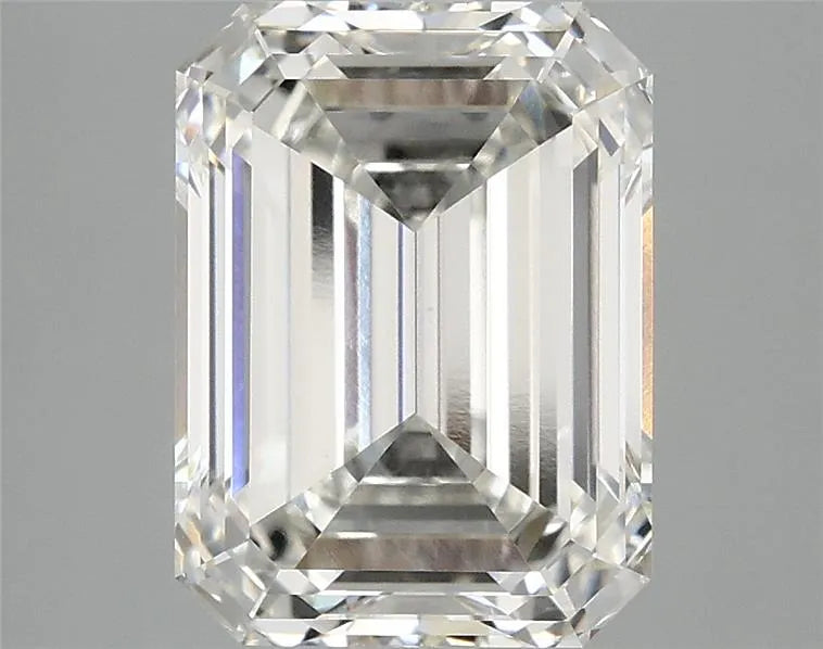 3.87ct Emerald Lab Grown Diamond (Colour H, Clarity VVS2, IGI Certified)