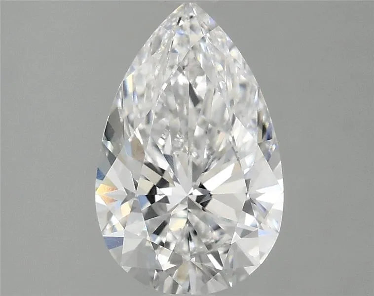 2.02ct Pear Lab Grown Diamond (Colour E, Clarity VVS2, IGI Certified)