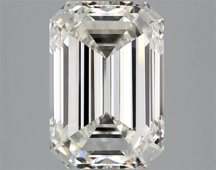 2.98ct Emerald Lab Grown Diamond (Colour H, Clarity VVS2, IGI Certified)