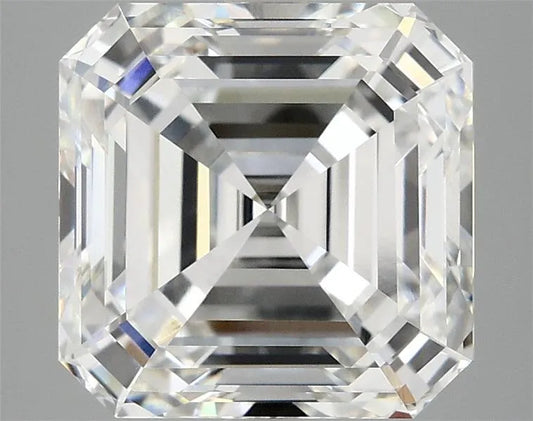 5.19ct Asscher Lab Grown Diamond (Colour E, Clarity VVS2, IGI Certified)