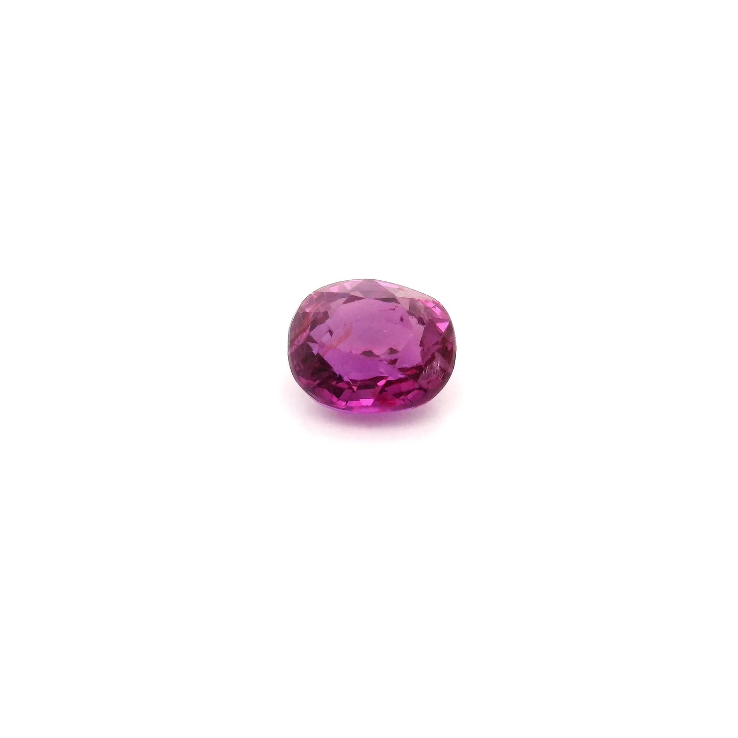 0.65ct Cushion Natural Ruby (Colour Red, Clarity Slightly Included, Cut Faceted)