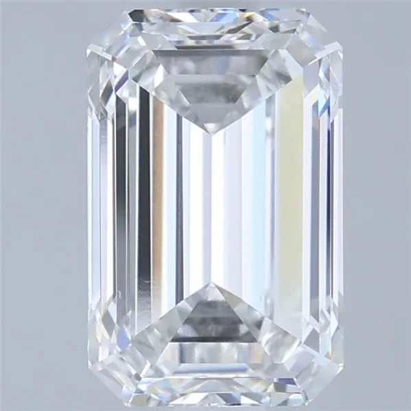 2.71ct Emerald Lab Grown Diamond (Colour F, Clarity VVS1, GIA Certified)