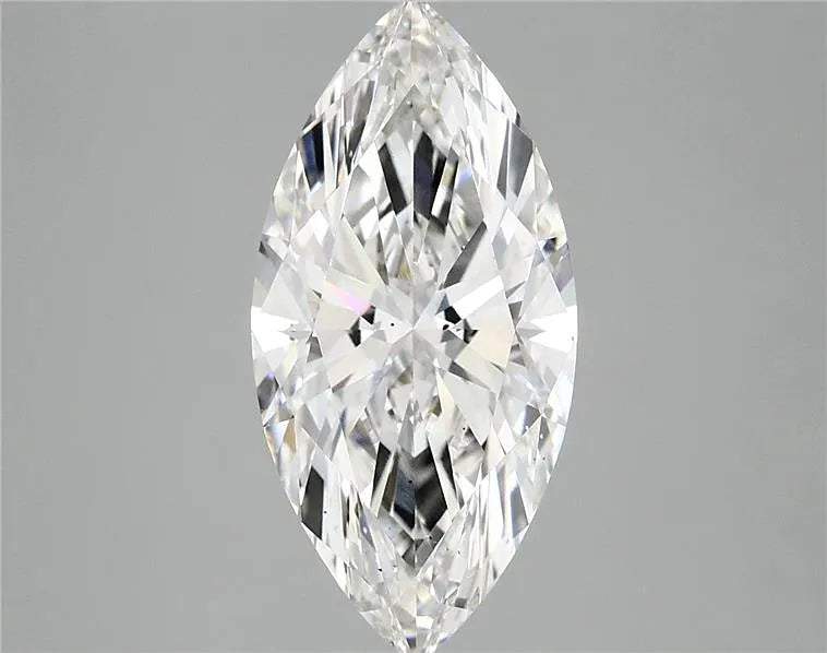 2.78ct Marquise Lab Grown Diamond (Colour F, Clarity SI1, IGI Certified)