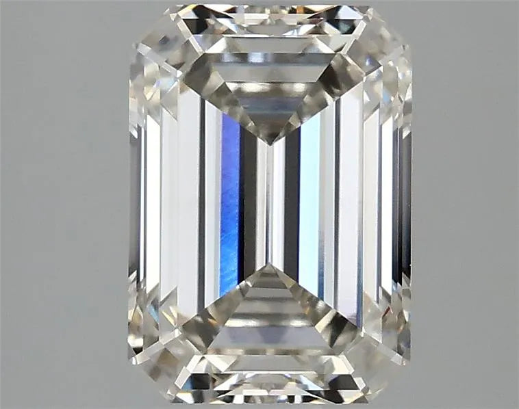 2.72ct Emerald Lab Grown Diamond (Colour H, Clarity VVS2, IGI Certified)