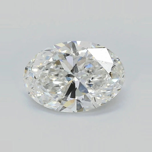 3.33ct Oval Lab Grown Diamond (Colour F, Clarity VVS2, IGI Certified)