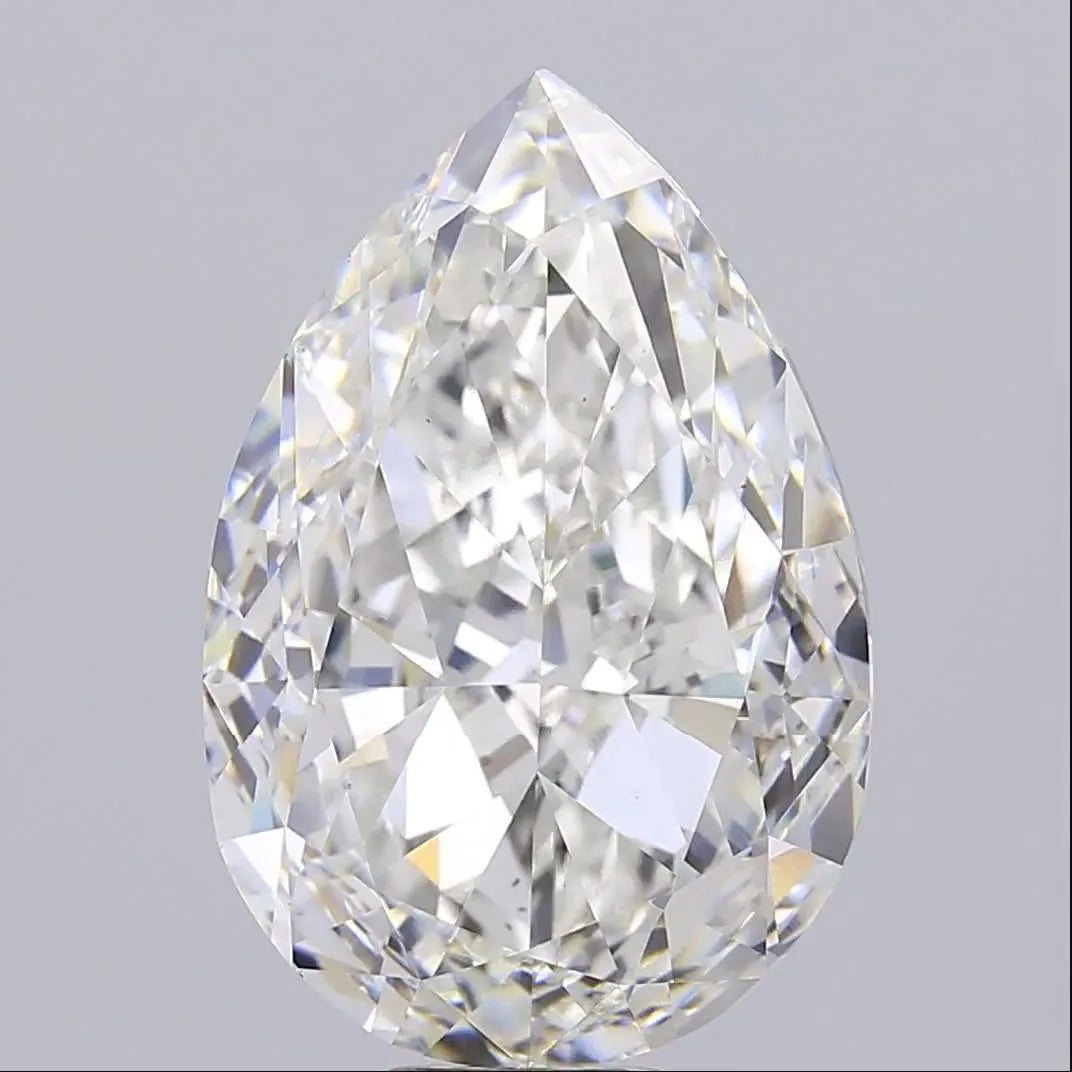 17.01ct Pear Lab Grown Diamond (Colour F, Clarity VS1, IGI Certified)