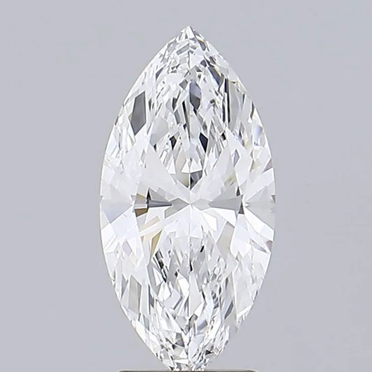 3.02ct Marquise Lab Grown Diamond (Colour D, Clarity VVS2, IGI Certified)