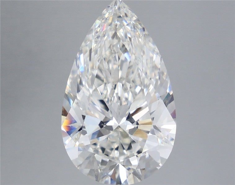 5.09ct Pear Cut Lab Grown Diamond (Color: G Clarity: VS1)