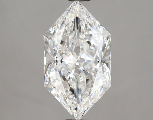 2.32ct Hexagonal Cut Lab Grown Diamond (Color: E Clarity: VVS2)
