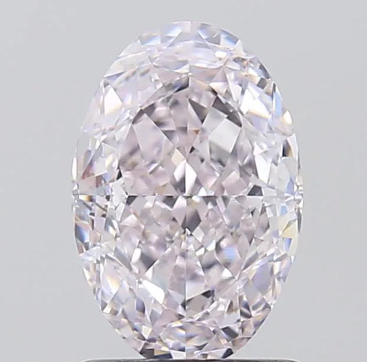 1.50ct Oval Natural Diamond (Colour Very Light Pink, Clarity VS2, GIA Certified)