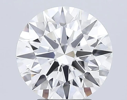 3.76ct Round Lab Grown Diamond (Colour E, Clarity VVS2, Cut EX, GIA Certified)
