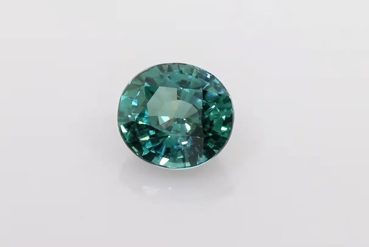 2.02ct Oval Natural Sapphire (Colour Multicolor, Clarity Slightly Included, Cut Faceted)