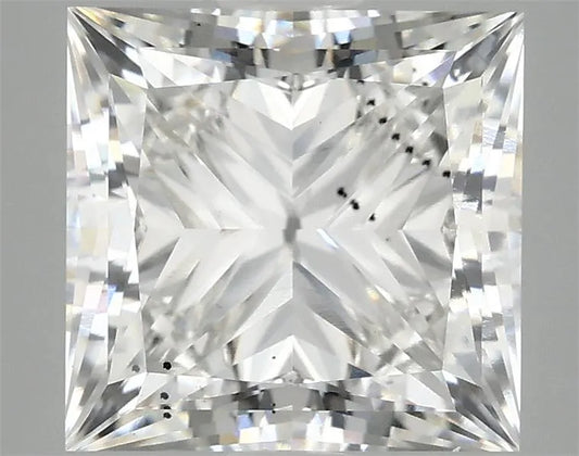 4.80ct Princess Lab Grown Diamond (Colour G, Clarity SI1, IGI Certified)