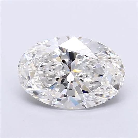 3.01ct Oval Lab Grown Diamond (Colour E, Clarity VVS2, IGI Certified)