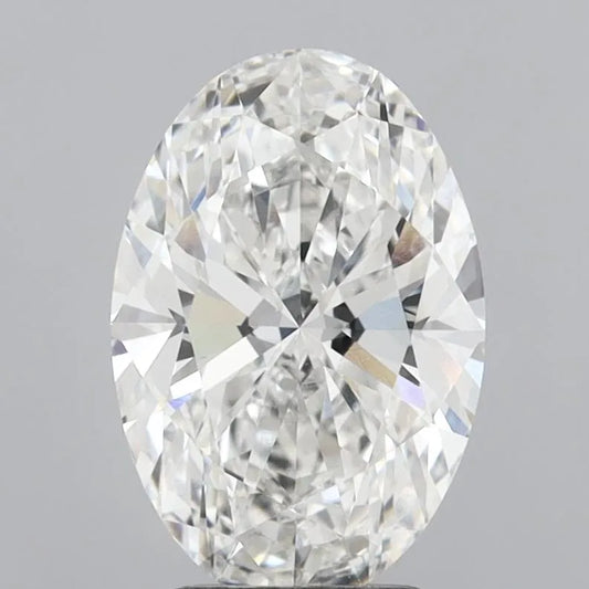 3.02ct Oval Lab Grown Diamond (Colour F, Clarity VS1, IGI Certified)