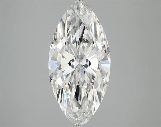 3.06ct Marquise Lab Grown Diamond (Colour F, Clarity VVS2, IGI Certified)