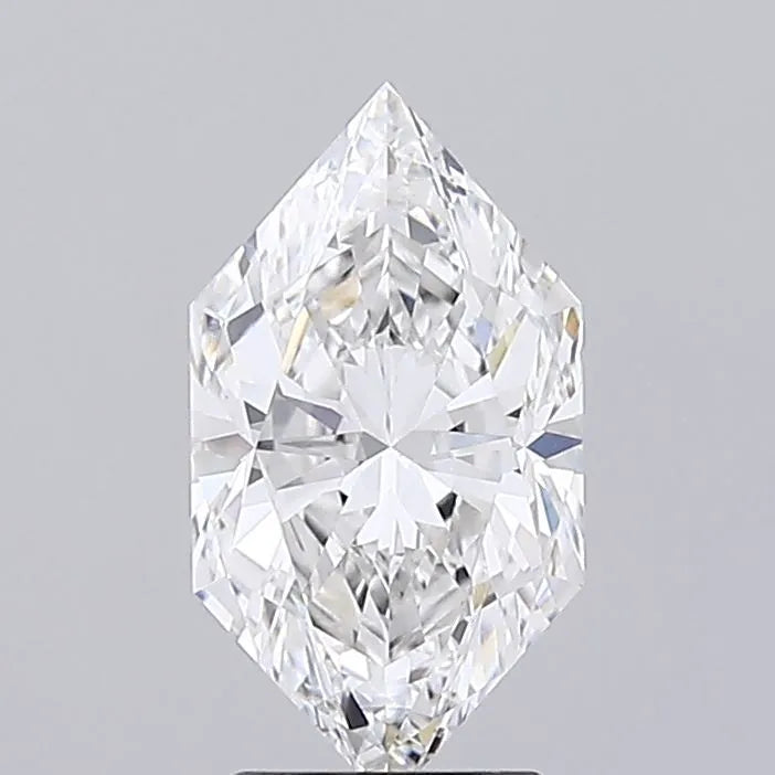 2.69ct Hexagonal Lab Grown Diamond (Colour F, Clarity VVS2, IGI Certified)