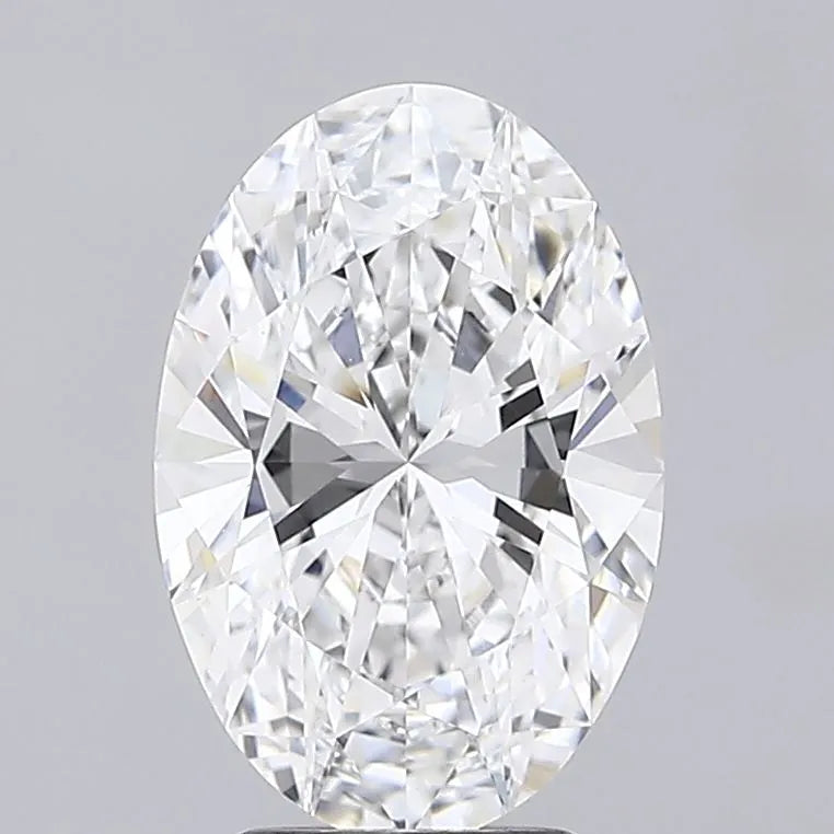 3.01ct Oval Lab Grown Diamond (Colour D, Clarity VS1, IGI Certified)