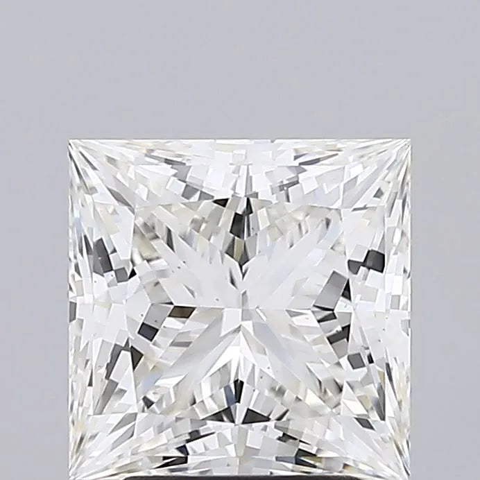 3.00ct Princess Lab Grown Diamond (Colour G, Clarity VS1, IGI Certified)
