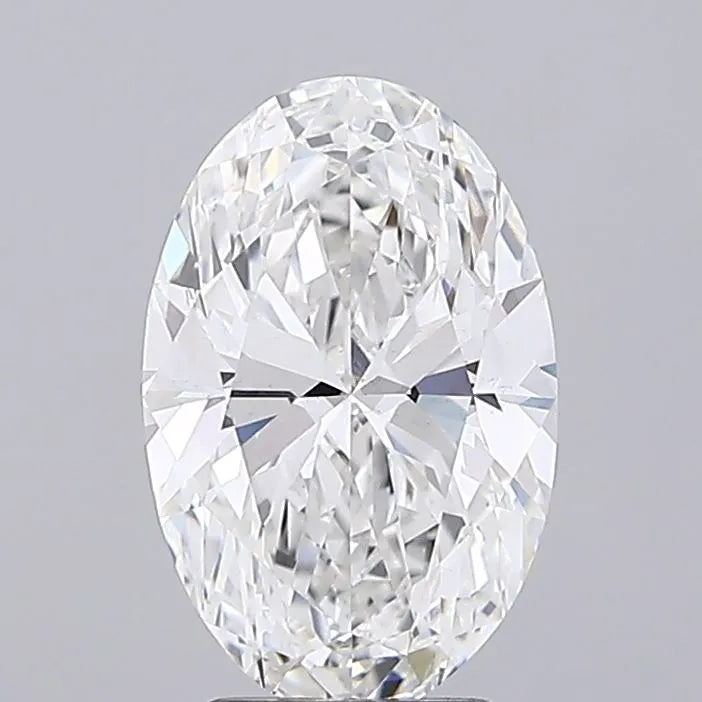 3.30ct Oval Lab Grown Diamond (Colour F, Clarity VS1, IGI Certified)