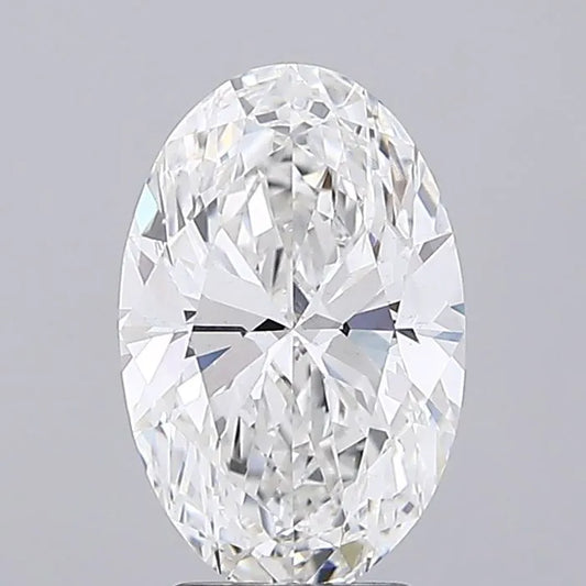 3.30ct Oval Lab Grown Diamond (Colour F, Clarity VS1, IGI Certified)